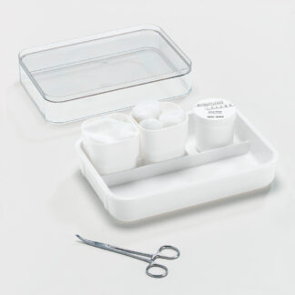 mevithos Mundpflege-Tablett mit Stapeldeckel