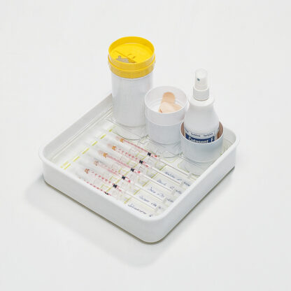 melijekt Insulin-Spritzen-Tablett 26/M mit Sammelbox M16